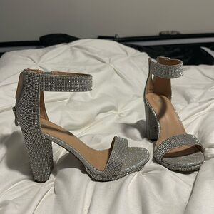 Sparkly heels